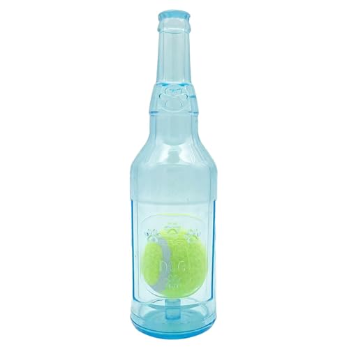 Flasche Spielzeug, Wasserflasche Hundespielzeug, Lustige Flasche Mit Ball, Hundespielzeug Mit Wasserflasche, Hundespielzeug Wasserflasche Cruncher für Welpen, Flaschenknacker, interaktives, Blau Flasche Spielzeug, Wasserflasche Hundespielzeug, Lustige Flasche Mit Ball, Hundespielzeug Mit Wasserflasche, Hundespielzeug Wasserflasche Cruncher für Welpen, Flaschenknacker, interaktives, Blau von Yaztauho
