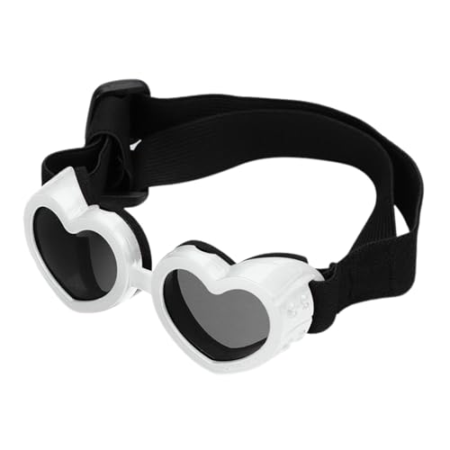 Yaztauho Herz-Sonnenbrille für Hunde,Herzförmige Hunde-Sonnenbrille,Augenschutzbrille für Haustiere | Anti-Fog-Sonnenbrille mit verstellbarem Riemen für Haustiere, Hunde-Sonnenbrillen, Yaztauho Herz-Sonnenbrille für Hunde,Herzförmige Hunde-Sonnenbrille,Augenschutzbrille für Haustiere | Anti-Fog-Sonnenbrille mit verstellbarem Riemen für Haustiere, Hunde-Sonnenbrillen, von Yaztauho