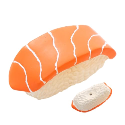 Yaztauho Hund Sushi Spielzeug, Sushi Hundespielzeug klein, Interaktives Hundetraining Spielzeug, Haustierspielgerät für Zähnereinigung, Welpentraining -Kauwerkzeuge Yaztauho Hund Sushi Spielzeug, Sushi Hundespielzeug klein, Interaktives Hundetraining Spielzeug, Haustierspielgerät für Zähnereinigung, Welpentraining -Kauwerkzeuge von Yaztauho