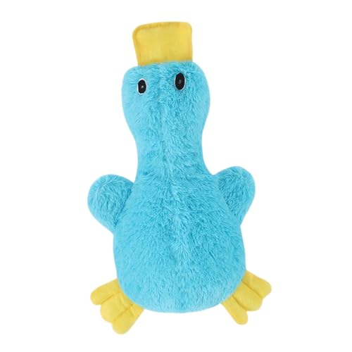 Yaztauho Hund kaute quietschende Ente, Crinkle Hundespielzeug,Kautschlecken plüschende Duck Cartoon Welpe Spielzeug - Crinkle Paper Design kleine mittelgroße Hunde ziehen und beißen Figur für Garten, Yaztauho Hund kaute quietschende Ente, Crinkle Hundespielzeug,Kautschlecken plüschende Duck Cartoon Welpe Spielzeug - Crinkle Paper Design kleine mittelgroße Hunde ziehen und beißen Figur für Garten, von Yaztauho