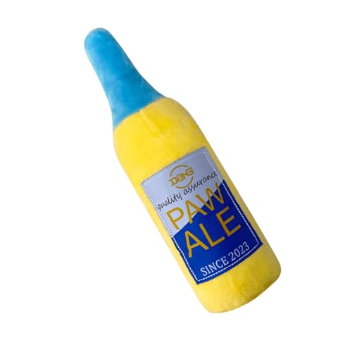 Yaztauho Plüsch Flasche Hundespielzeug, Hundemande -Spielzeugflasche, Bierflasche kauen Plüschspielzeugspiele, Hundequietschers Anreicherung, interaktive Spiele Welpe Zahnen für kleine mittelgroßen Yaztauho Plüsch Flasche Hundespielzeug, Hundemande -Spielzeugflasche, Bierflasche kauen Plüschspielzeugspiele, Hundequietschers Anreicherung, interaktive Spiele Welpe Zahnen für kleine mittelgroßen von Yaztauho