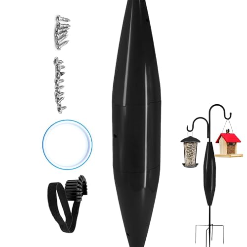 Yaztauho Schallwand für Vogelfutterstange, Eichhörnchen-Schallwand für Schäferhaken | Zylinder-Vogelhaus-Stopper, Stangenmontage,Pole Wrap Around Protect Vogelhäuschen, Eichhörnchenschutz für Yaztauho Schallwand für Vogelfutterstange, Eichhörnchen-Schallwand für Schäferhaken | Zylinder-Vogelhaus-Stopper, Stangenmontage,Pole Wrap Around Protect Vogelhäuschen, Eichhörnchenschutz für von Yaztauho