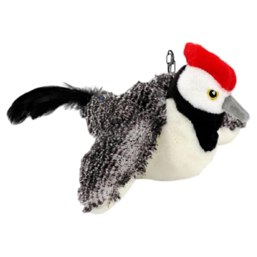 Yaztauho Simulation Flying Bird Toy für Innenkatzen, flatterner Vogelkatze Spielzeug - Automatischer Flapping -Vogel -Neckstock | Einzigartiges Gestaltdesign necken Spielzeug für, Arbeitsbereich und von Yaztauho