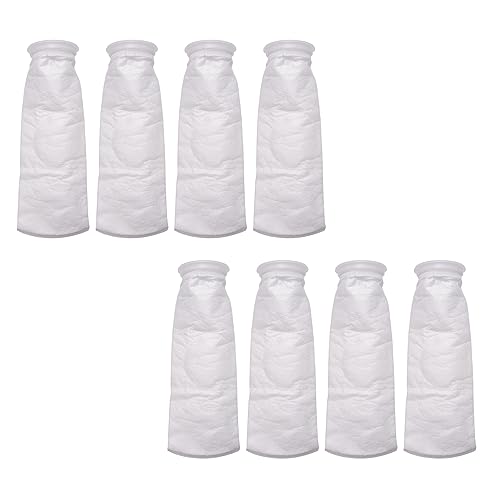 Ycagrain 8 Packungen Filtersocken, 200 Mikrometer, für Aquarium/Salzwasseraquarium, Teich, für/Überlauf Ycagrain 8 Packungen Filtersocken, 200 Mikrometer, für Aquarium/Salzwasseraquarium, Teich, für/Überlauf von Ycagrain