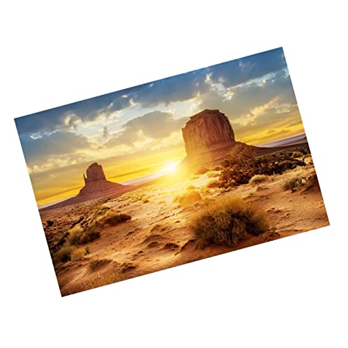 122 X 61 cm S und Wüstenrium-Fisch-Hintergrund P PVC-Klebedekor Perfektes Dekor für Fisch-Rium-Dekoration P für eine Landschaft (122 * 46cm) von Yctze