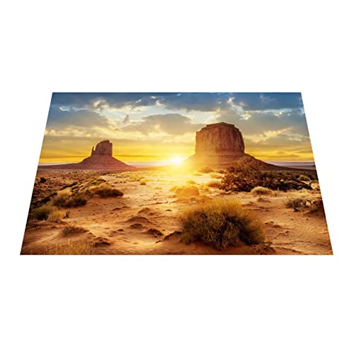 122 X 61 cm S und Wüstenrium-Fisch-Hintergrund P PVC-Klebedekor Perfektes Dekor für Fisch-Rium-Dekoration P für eine Landschaft (91 * 50CM) von Yctze