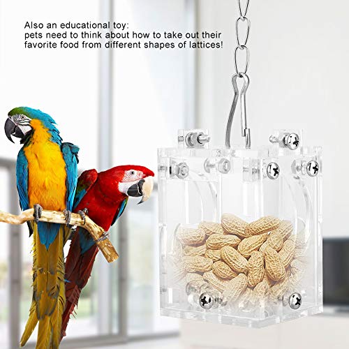 Acryl -Haustier -Feeder für S, Hamster & S Interaktives Lebensmittelkorbspielzeug mit Puzzle Funktionen für Erdnuss und UIT Fütterung Acryl -Haustier -Feeder für S, Hamster & S Interaktives Lebensmittelkorbspielzeug mit Puzzle Funktionen für Erdnuss und UIT Fütterung von Yctze