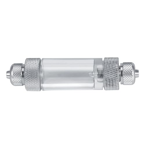 Aquarium-CO2-Blasenschalter für Fischtanks-Doppelkopfdesign, Einfache Installation, Backflow, Unterstützt das Pflanzenwachstum (Doppelkopf-Bubble Recorder) von Yctze