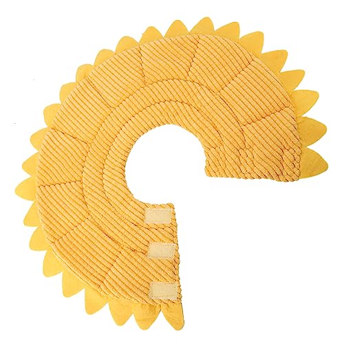 Elisabethanisches Haustierhalsband Im Sonnenblumen-Design – Weicher und Bequemer Genesungskegel für Hunde und Katzen, Ideal für die Nachoperationen und Verletzungsprävention Elisabethanisches Haustierhalsband Im Sonnenblumen-Design – Weicher und Bequemer Genesungskegel für Hunde und Katzen, Ideal für die Nachoperationen und Verletzungsprävention von Yctze