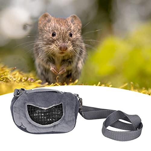 G Flannelette Tragbarer Atmungsaktiver Haustierträger für Hamster, Guinea S, Nchillas & S (S 3cm / 1,2in) von Yctze