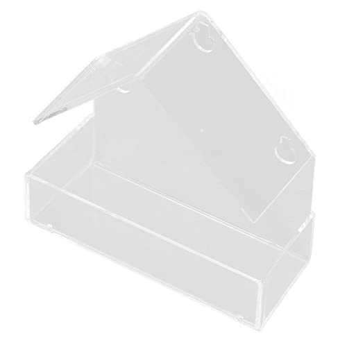 Gewinnvogelfutterleiter mit 3 Starken Saugnäpftassen - Transparent Ylic Vogelfutterhaus mit Abnehmbarem T für Garten und Zuhause Gewinnvogelfutterleiter mit 3 Starken Saugnäpftassen - Transparent Ylic Vogelfutterhaus mit Abnehmbarem T für Garten und Zuhause von Yctze