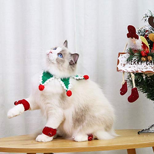 Haustier-Weihnachtsschal B für Hunde und Katzen – Schönes Speichelhandtuch und Haustier-Einlagen für die Feiertage – Haustierliebhaber – und Stilvolles Design, Ideal für Haustier-Weihnachtsschal B für Hunde und Katzen – Schönes Speichelhandtuch und Haustier-Einlagen für die Feiertage – Haustierliebhaber – und Stilvolles Design, Ideal für von Yctze