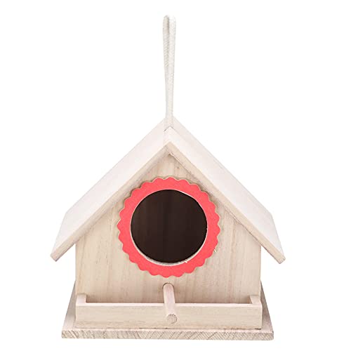 Hölzerner Vogelkasten für Nymphensittiche, Futterkasten, Vogelhaus, Perfekte Vogeldekoration für Garten und Terrasse Hölzerner Vogelkasten für Nymphensittiche, Futterkasten, Vogelhaus, Perfekte Vogeldekoration für Garten und Terrasse von Yctze