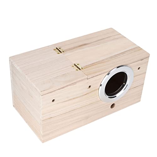 Holz-Vogelkasten für Nymphensittiche, Hausdekoration für Vögel. Handgefertigtes Vogelhaus aus Holz für Nymphensittiche Holz-Vogelkasten für Nymphensittiche, Hausdekoration für Vögel. Handgefertigtes Vogelhaus aus Holz für Nymphensittiche von Yctze