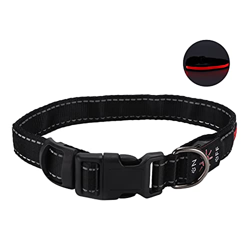 Leuchtendes Katzenhalsband, Im Dunkeln Leuchtendes Hundehalsband, LED-Hundehalsband, LED-Hundehalsband, Leuchtendes Hundehalsband mit Reflektierenden Streifen für Katzen, Kleine, Leuchtendes Katzenhalsband, Im Dunkeln Leuchtendes Hundehalsband, LED-Hundehalsband, LED-Hundehalsband, Leuchtendes Hundehalsband mit Reflektierenden Streifen für Katzen, Kleine, von Yctze