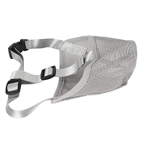 Maulkorb für Kleine Hunde, Bulldogge-Maulkorb, Netzstoff, Weicher Hundemaulkorb, Atmungsaktiv, Weicher Nylon-Maulkorb, kein Bellen, für Kleine, Mittelgroße und Große Hunde, Gegen Maulkorb für Kleine Hunde, Bulldogge-Maulkorb, Netzstoff, Weicher Hundemaulkorb, Atmungsaktiv, Weicher Nylon-Maulkorb, kein Bellen, für Kleine, Mittelgroße und Große Hunde, Gegen von Yctze