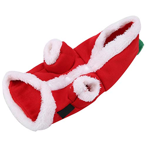 Modischer Wintermantel für Hunde mit Elch-Design, für Weihnachtsfeiern und den Alltag (S) von Yctze