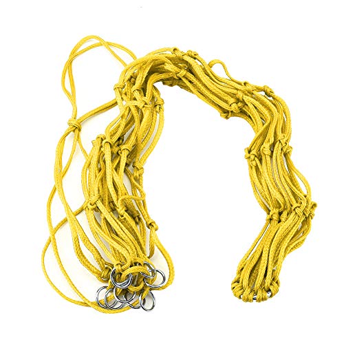 Nylon-Slow-Feeder-Futtertasche für Pferde mit Leichtem, Leichtem und Tragbarem Pferdenetz in Rot (Yellow) von Yctze