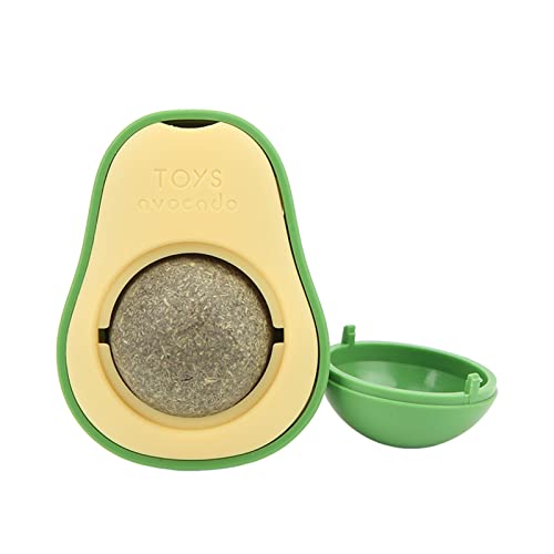 Rotatable Catnip Avocado B-Spielzeug für Katzen, Zähne Interaktive Kätzchen, Platzsparendes Design Rotatable Catnip Avocado B-Spielzeug für Katzen, Zähne Interaktive Kätzchen, Platzsparendes Design von Yctze