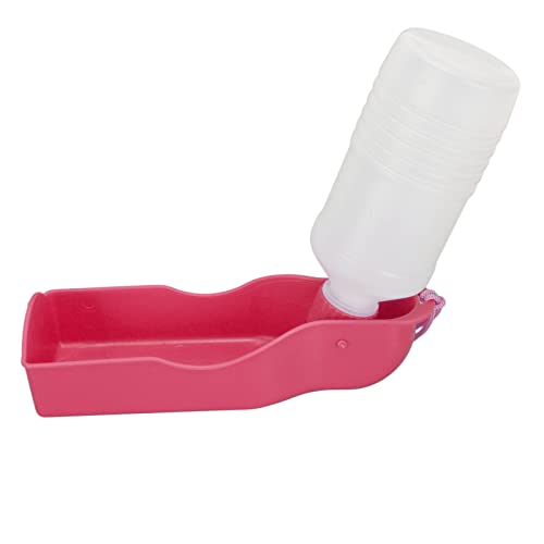 Tragbarer 300 Ml Automatischer Hundeblasche Fähiger Reise -Haustierspender für Hunde Katzen (PINK) von Yctze