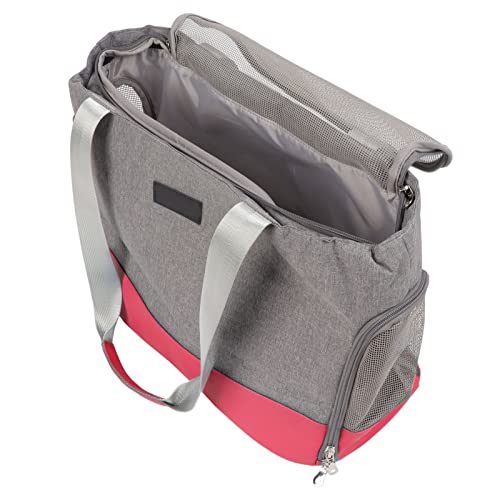 Universal Haustier für Reiseträger mit 3-Wege-ER und Atmungsaktives Netzdesign für Katzen, Hunde, Bits e (PINK) von Yctze