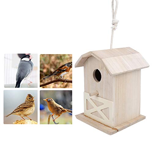 Vogelhaus aus Holz für den Außenbereich, Dekoration für Garten und Terrasse, Kleine Vogelhaus-Verzierung für Vögel und Vögel, Perfekte Vogelhaus-Dekoration für den Außenbereich, Vogelhaus aus Holz für den Außenbereich, Dekoration für Garten und Terrasse, Kleine Vogelhaus-Verzierung für Vögel und Vögel, Perfekte Vogelhaus-Dekoration für den Außenbereich, von Yctze