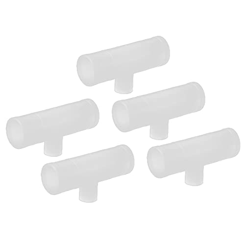 Yctze 20pcs Hühner-T-Shube-Lecksotzeichen für die Geflügelzüchtung-einfache Installation, Kostengünstige Lösung für die Wasserversorgung (Vier-Punkte-DREI-Wege-Rohr) von Yctze