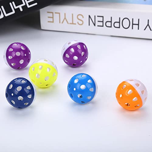 Yctze 4 cm Buntes Katzenspielzeug mit Hohler Glocke B – Ansprechendes Kauspielzeug für das Katzenheim und Zum Spielen Yctze 4 cm Buntes Katzenspielzeug mit Hohler Glocke B – Ansprechendes Kauspielzeug für das Katzenheim und Zum Spielen von Yctze