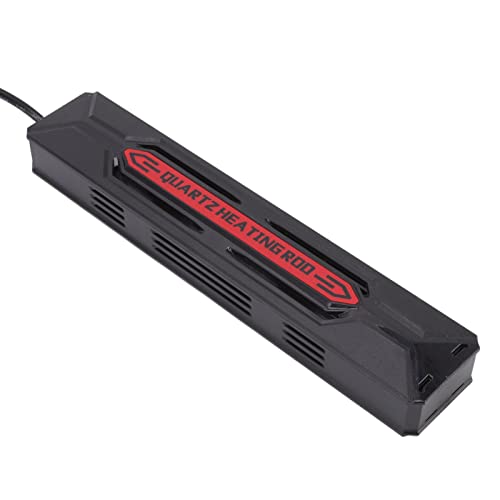 Yctze 800W Explosionssicheres Aquariumquarzheizung mit LED-Anzeige für die Temperaturregelung in Fischtanks Bis zu 400 L (EU -Stecker 220 V) von Yctze