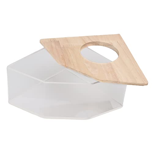 Yctze Acryl-Hamster-Box mit Fächerpilz für Kleine Haustierhamster. Ideale Haustierbetten für die Pflege und Pflege von Hamstern Yctze Acryl-Hamster-Box mit Fächerpilz für Kleine Haustierhamster. Ideale Haustierbetten für die Pflege und Pflege von Hamstern von Yctze
