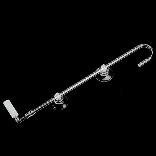 Yctze Aquarium 3-in-CO2-Diffusor Transparent für G S mit Blasenzähler und Hoher DIF-Effizienz (L-förmiger einfacher Refiner mit U-förmigem Rohr) von Yctze