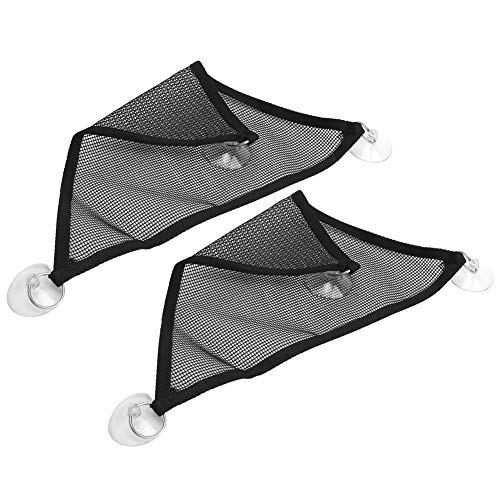 Yctze Bequeme Reptilien-Hängematte, Eidechsen-Hängematten-Netz, Tier-Hängebett-Haustier-Hängematte mit Saugnäpfen und Metallringen, 30 cm Dreieck, Einfach zu Montieren und zu Reinigen Yctze Bequeme Reptilien-Hängematte, Eidechsen-Hängematten-Netz, Tier-Hängebett-Haustier-Hängematte mit Saugnäpfen und Metallringen, 30 cm Dreieck, Einfach zu Montieren und zu Reinigen von Yctze