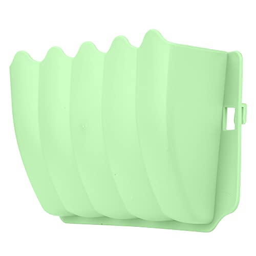 Yctze Einfacher Stilvoller Plastik -G -Feeder für Bits und SM Haustiere, Einfacher Installationsschalenhalter und Waschbares (Green) von Yctze