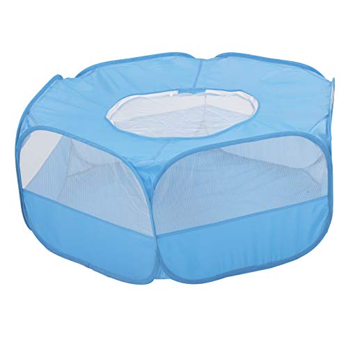 Yctze Faltbares SM Animal Play-Zelt mit Automatisch Eröffneter ER-Deckung für Hamster, Rennmäuse und Mehr (Kleiner Haustierzaun mit Abdeckung mit) von Yctze