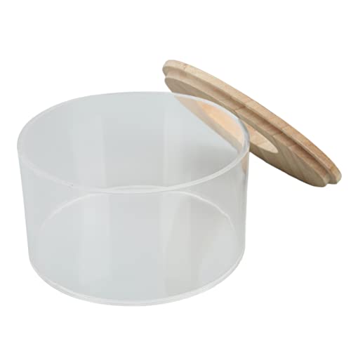 Hamster-Bade-Sandkasten – Rundes Hamster-Badezimmer für Kleine Haustiere – Staubfreier Badesand für Hamster, Rennmäuse und Andere Nagetiere (Klein) von Yctze