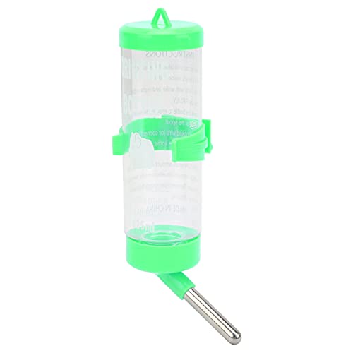 Yctze Hamster-Wasserflasche, Automatischer Hamster-Wasserflaschenspender ohne Tropf-Trinkbrunnen (Grün) von Yctze