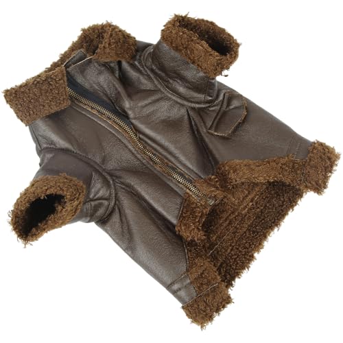 Yctze Hundeleder et Warmer P Ausgekleideter Wintermantel für SM an Große Hunde und Katzen (XL) von Yctze