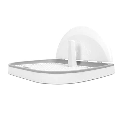 Yctze Hundetoilette, Hundetöpfchen, Tragbares Mesh-Haustier für den Innenbereich, Hundetrainingstoilette, Welpen-Pad-Halter, Hundetöpfchen-Trainings-PIPI-Pad-Halter mit Abnehmbarem Yctze Hundetoilette, Hundetöpfchen, Tragbares Mesh-Haustier für den Innenbereich, Hundetrainingstoilette, Welpen-Pad-Halter, Hundetöpfchen-Trainings-PIPI-Pad-Halter mit Abnehmbarem von Yctze