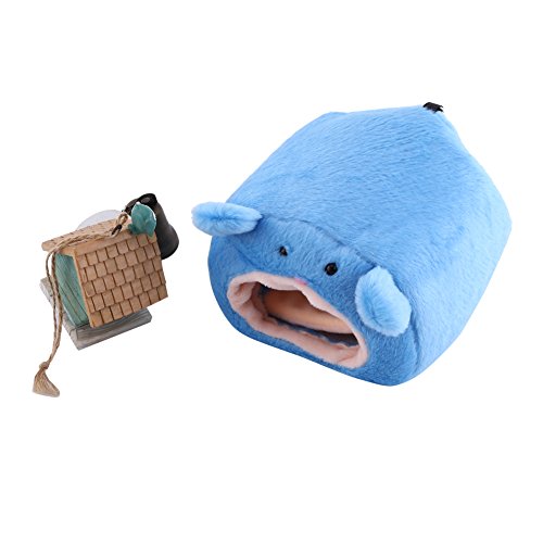 Yctze Netter Cartoon Weiches Warmes Haustier für SM -Anim Wie Hamster und Guinea - Gemütliche Höhle (Blue) von Yctze
