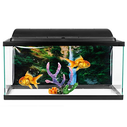 Yctze Vibr-PVC-Dschungel-F-Rium-Hintergrund mit Selbstklebender Technologie, LE, Mehrere Größen Verfügbar (61 * 41CM) von Yctze