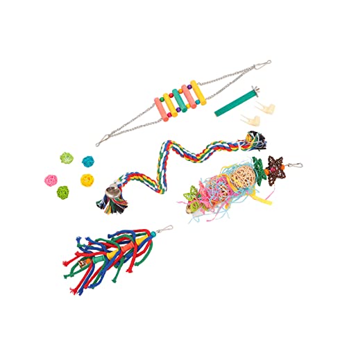 Yctze Vielseitige Swing -Spielzeug mit UIT -Gabel für Vögel Engagiert, Sicher, Spielplatz Yctze Vielseitige Swing -Spielzeug mit UIT -Gabel für Vögel Engagiert, Sicher, Spielplatz von Yctze