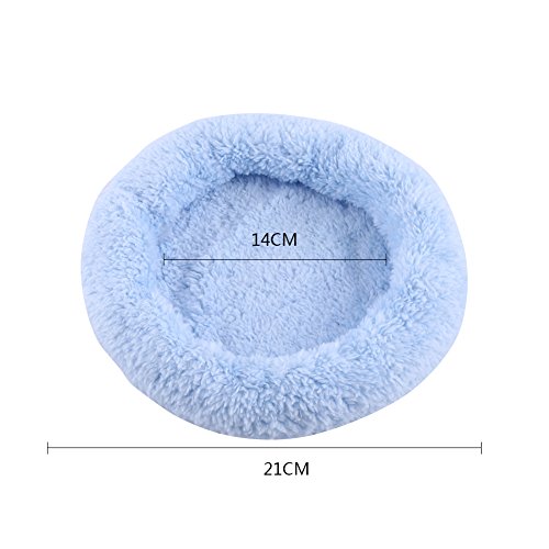 Yctze Weiches Fleece -Hamsterbett für GE & - Gemütlich Warme Kuschelkissen Pad für SM Anim (L) von Yctze