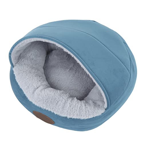 Yctze Welpenbett, Katzenschlafsack, Bequemer Plüsch, für Kleine Hunde, Katzenbett, Donut, Herausnehmbar, Winterwärme, Halbgeschlossenes Haustier-Katzenbett, Hundebett für Kleine, Yctze Welpenbett, Katzenschlafsack, Bequemer Plüsch, für Kleine Hunde, Katzenbett, Donut, Herausnehmbar, Winterwärme, Halbgeschlossenes Haustier-Katzenbett, Hundebett für Kleine, von Yctze