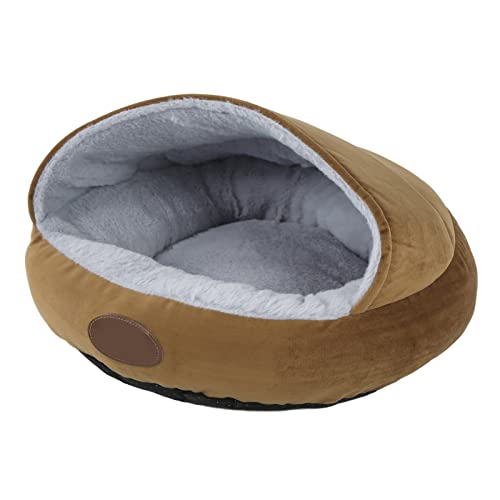 Yctze Welpenbett, Katzenschlafsack, Bequemer Plüsch, für Kleine Hunde, Katzenbett, Donut, Herausnehmbar, Winterwärme, Halbgeschlossenes Haustier-Katzenbett, Hundebett für Kleine, Yctze Welpenbett, Katzenschlafsack, Bequemer Plüsch, für Kleine Hunde, Katzenbett, Donut, Herausnehmbar, Winterwärme, Halbgeschlossenes Haustier-Katzenbett, Hundebett für Kleine, von Yctze