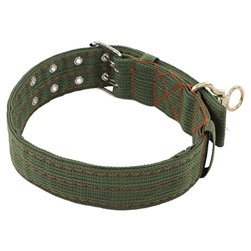 Ziegenhalsband, Ziegenbedarf, Canvas-Haustierhalsband, Ziegenhalsbänder, Verstellbare Schafhalsbänder mit Schnellverschluss-Schnalle für Kleine Nutztiere, Ziegen, Schafe, Pferde, von Yctze