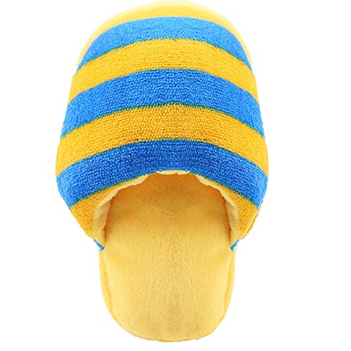Ycxydr Gefülltes quietschendes Haustierspielzeug, Flip Flop Plüschpuzzle für Hunde Cat Chew Squeaky Toy 2 S. Ycxydr Gefülltes quietschendes Haustierspielzeug, Flip Flop Plüschpuzzle für Hunde Cat Chew Squeaky Toy 2 S. von Ycxydr