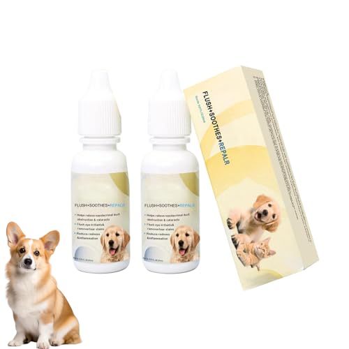 Ycydazi 2 Stück Augentropfen Für Hunde Und Katzen, Eye Drops for Pets, Sanfte Augenpflege Zur Entfernung Von Tränenflecken, Lindert Juckreiz, Mildert Augenrötungen, Ideal Für Empfindliche Tieraugen Ycydazi 2 Stück Augentropfen Für Hunde Und Katzen, Eye Drops for Pets, Sanfte Augenpflege Zur Entfernung Von Tränenflecken, Lindert Juckreiz, Mildert Augenrötungen, Ideal Für Empfindliche Tieraugen von Ycydazi