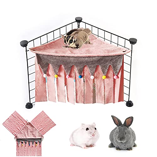 Tipi-Zelt mit Kopfkissen Hamster Meerschweinchen Kaninchen Hund Katze Vogel Kleintier Bett Haus Versteck Käfig Zubehör,Hundezelt, Katzenzelt, Haustierbett, Spielhaus für Katzen und Hunde von Ydsxlp