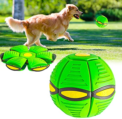 YeahBoom Haustier Spielzeug Frisbee Ball,Fliegend Untertasse Ball Spielzeug für Hunde,Fliegender Ball für Hunde,Pet Toy Frisbee Ball Hund,Fliegender Ball, Premium Hundeball von YeahBoom