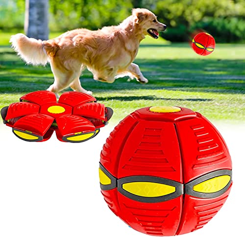 YeahBoom Haustier Spielzeug Frisbee Ball,Fliegend Untertasse Ball Spielzeug für Hunde,Fliegender Ball für Hunde,Pet Toy Frisbee Ball Hund,Fliegender Ball, Premium Hundeball von YeahBoom